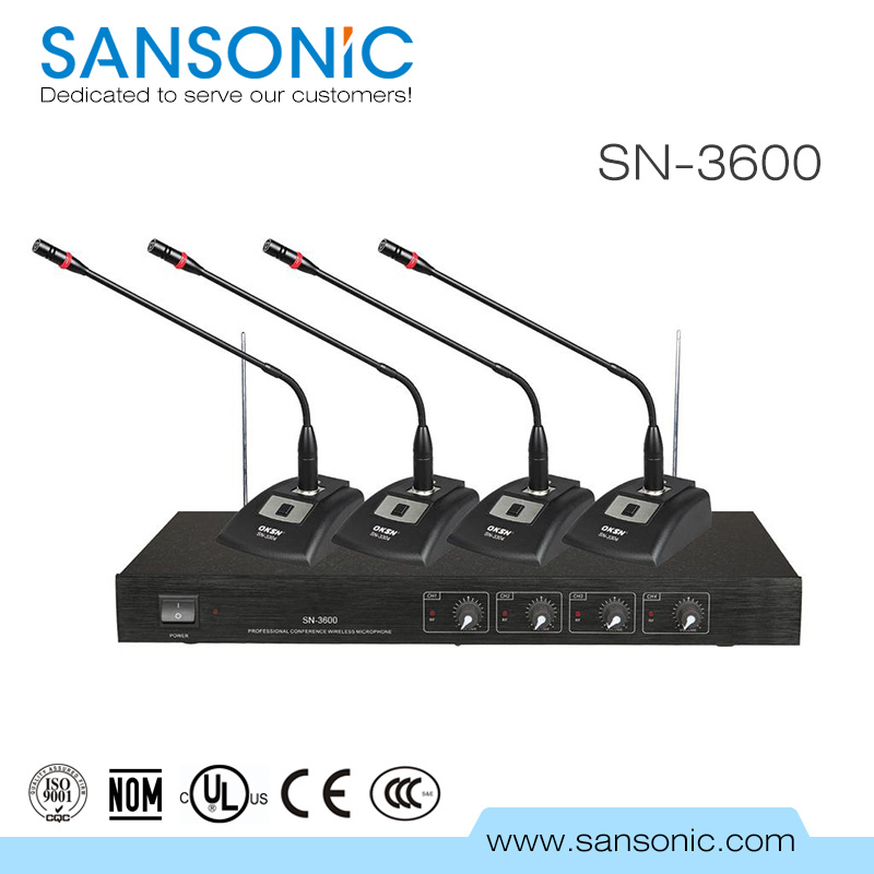 Multi-Channels Wirless Microphone (SN-3600)