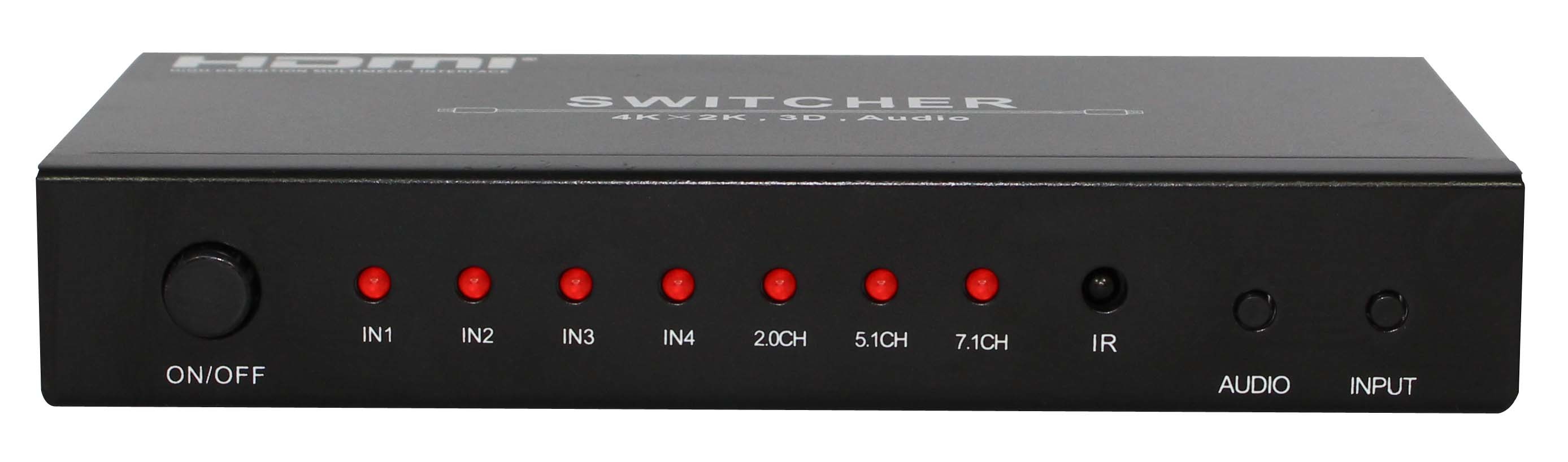 4X1 HDMI Switcher 1.4V with Audio