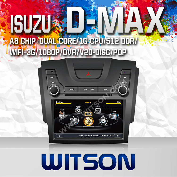 Car DVD Player for Chevrolet Isuzu D-Max 2012 with A8 Chipset S100 (WC-C203)