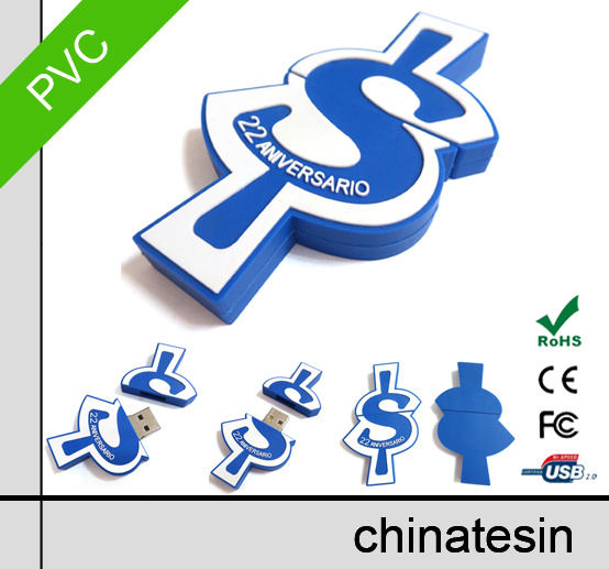 PVC USB Flash Drive D71