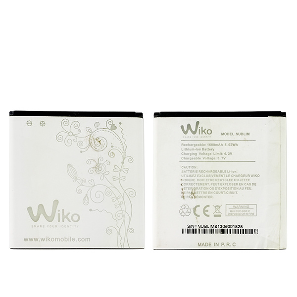 Original Lithium Lon Battery Rechargeable Battery for Wiko Sublim