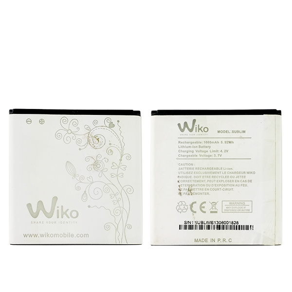 Original Lithium Lon Battery Rechargeable Battery for Wiko Sublim