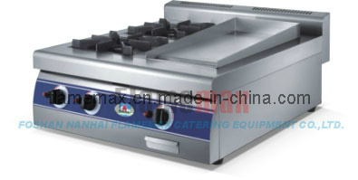 2-Burner Gas Range with Gas Griddle