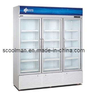 Display Freezer/Refrigerator With 3 Doors (SLG-1260)
