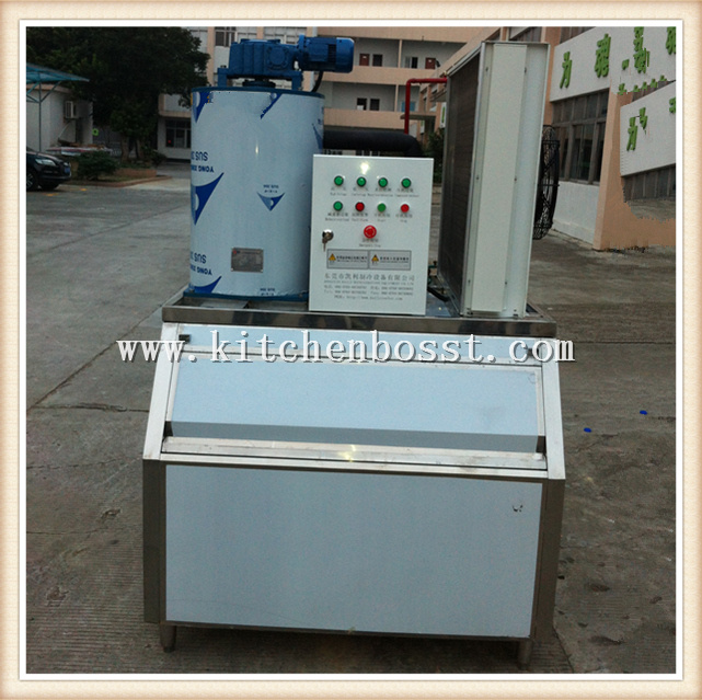 Commercial Best Seller Ice Flake Machine for Fish in Supermarket (KC-1.5T)