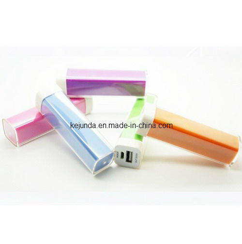 Lipstick Shape Mobile Phone External Power Bank 2200mAh (S-PB-N013)