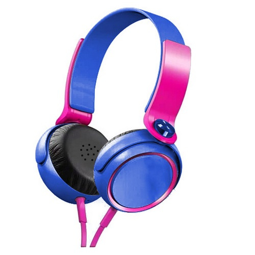 Fashion Colorful Foldable Computer Stereo Headphone