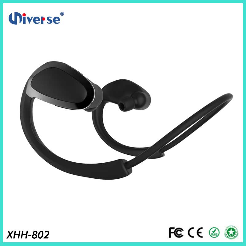 Good Design Dual Track Stereo Earphones Sports Bluetooth Headset