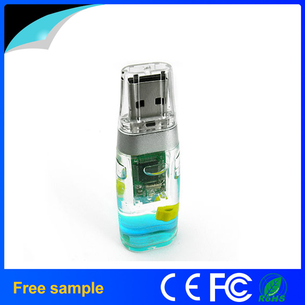 2016 Hot Sell Newest Type Liquid USB Flash Drive