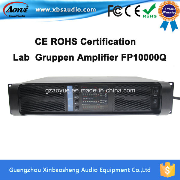 Entertainment Product latest Audio 4channels Amplifier for Fp10000q