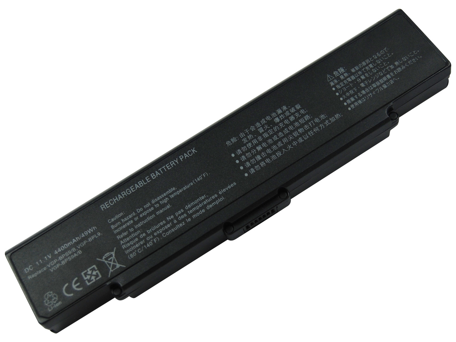Battery for Sony VGP-BPS9/Laptop Batteries 11.1V 4800mAh