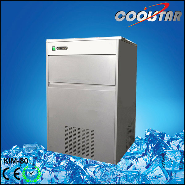 80kg Big Bullet Type Portable Desktop Ice Maker (KIM-80)