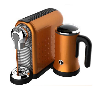 ETL Approval Nespresso Capsule Coffee Machine with Milk Frother