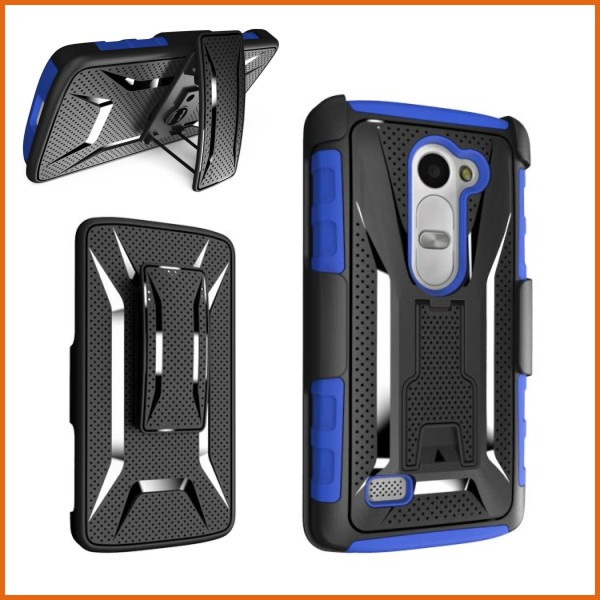 Factory Belt Clip Mobile Phone Case for LG Leon C40