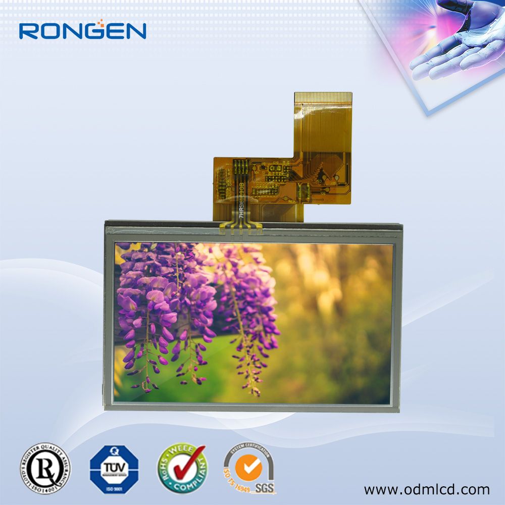 4.3 Inch High Brightness TFT LCD Screen