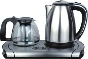 Stainless Steel Electric Kettle Set - Double Tea Kettle Set OEM (S05-A19)