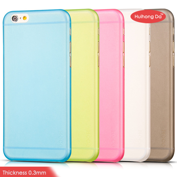 Transparent Matte TPU Soft Multi-Colors Cell Phone Cover Case for iPhone 6/6s/6s Plus (thickness 0.72mm)