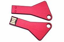 Pink Key USB Flash Drives, Metal USB Flash