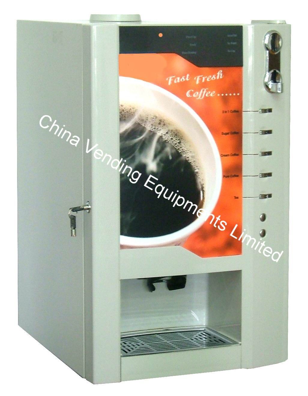 5 Selections Coffee Vending Machine (Hv301rd)