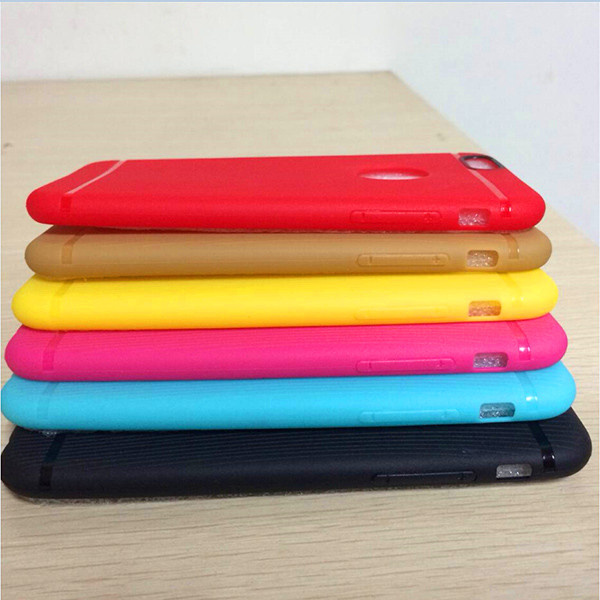 TPU Touchable Colorful Mobile Phone Case for Samsung Note 4