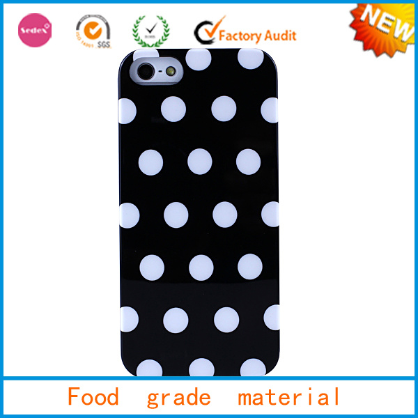 India Phone Case, DOT Silicone Mobile Case