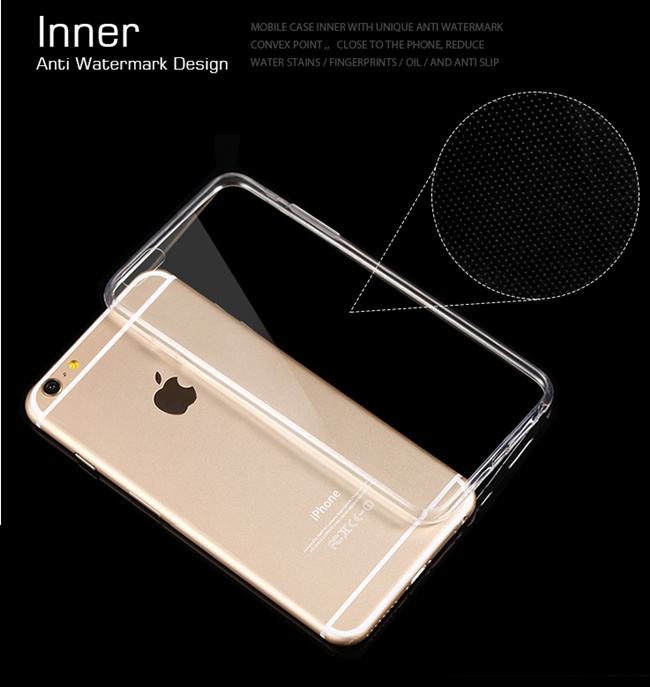 High Quality Transparent TPU Case iPhone Accessory Cell/Mobile Phone Case/Cover for iPhone 6