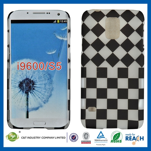 C&T Clear Crystal Plastic Cover for Samsung S5 Case