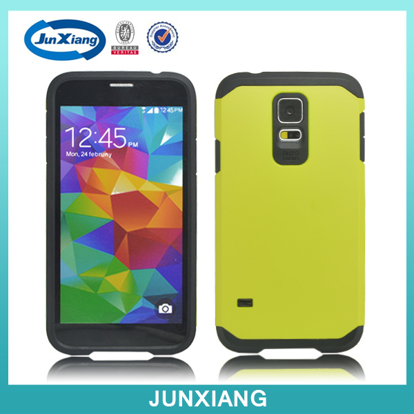 New PC TPU Case Cover for Phone, 2 in 1 Hard Cell Phone Cases for Samsung S5