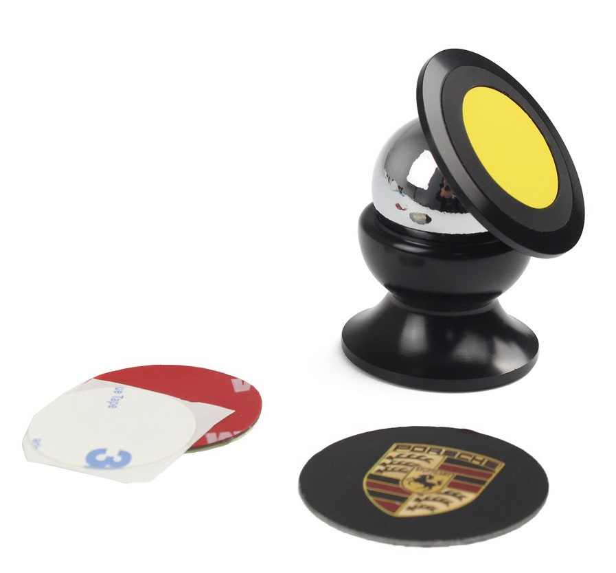 Rotate 360 Degrees Magnetic Car Mount Holder for Mobile Phones and Mini Tablets