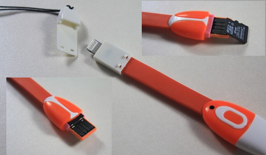 Micro SD Card Extension Cable to USB Cable