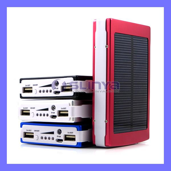 Super 30000mAh Solar Charger for Mobile Phone Dual USB