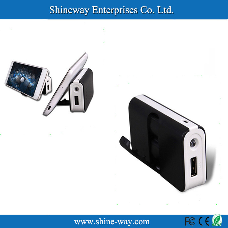 Rechargeable Battery with Mobile Holder 5600mAh Mobile Phone Charger