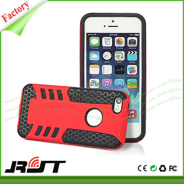 2016 Hot Selling New Product TPU+PC Combo Phone Cover for iPhone6 6s (RJT-0137)