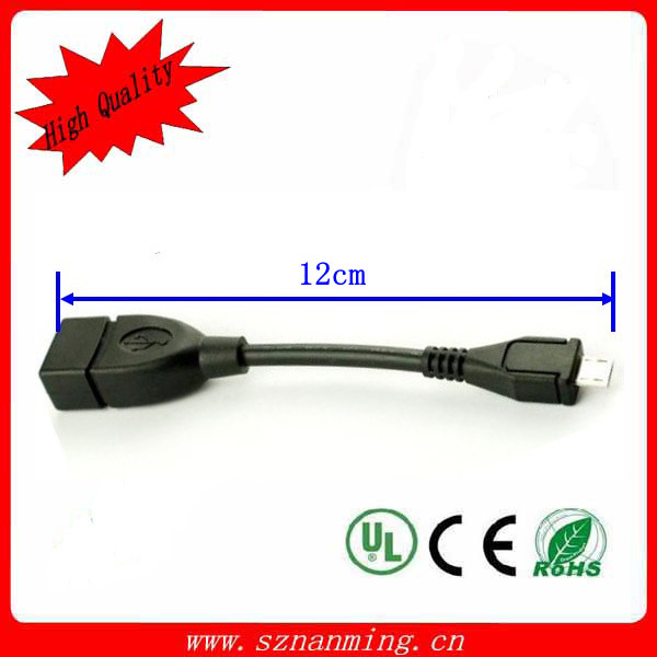 Micro OTG USB Cable for Mobile Phone