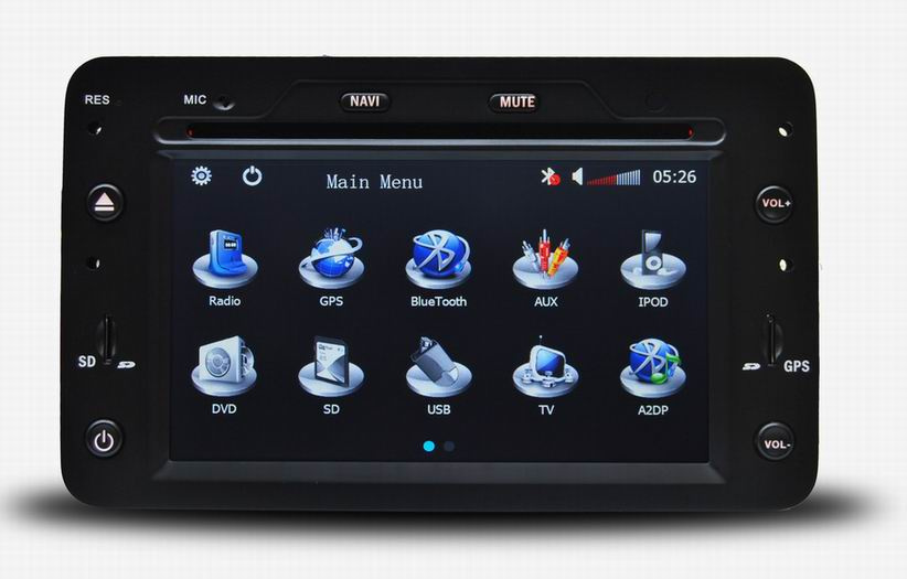 Auto DVD Player for Alfa 159 Sportwagon GPS with DVB-T MPEG4