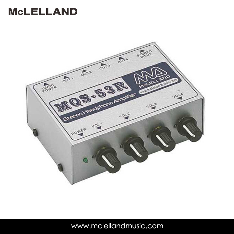 4output Channel Stereo Headphone Amplifier Mqs-53r