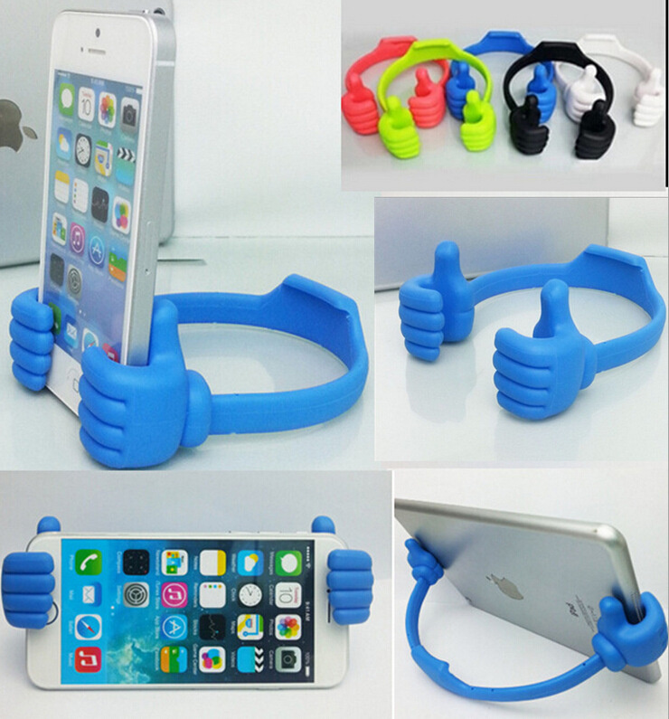 Cute Thumb Shape Tablet PC Stand Holder for Mobile Phone