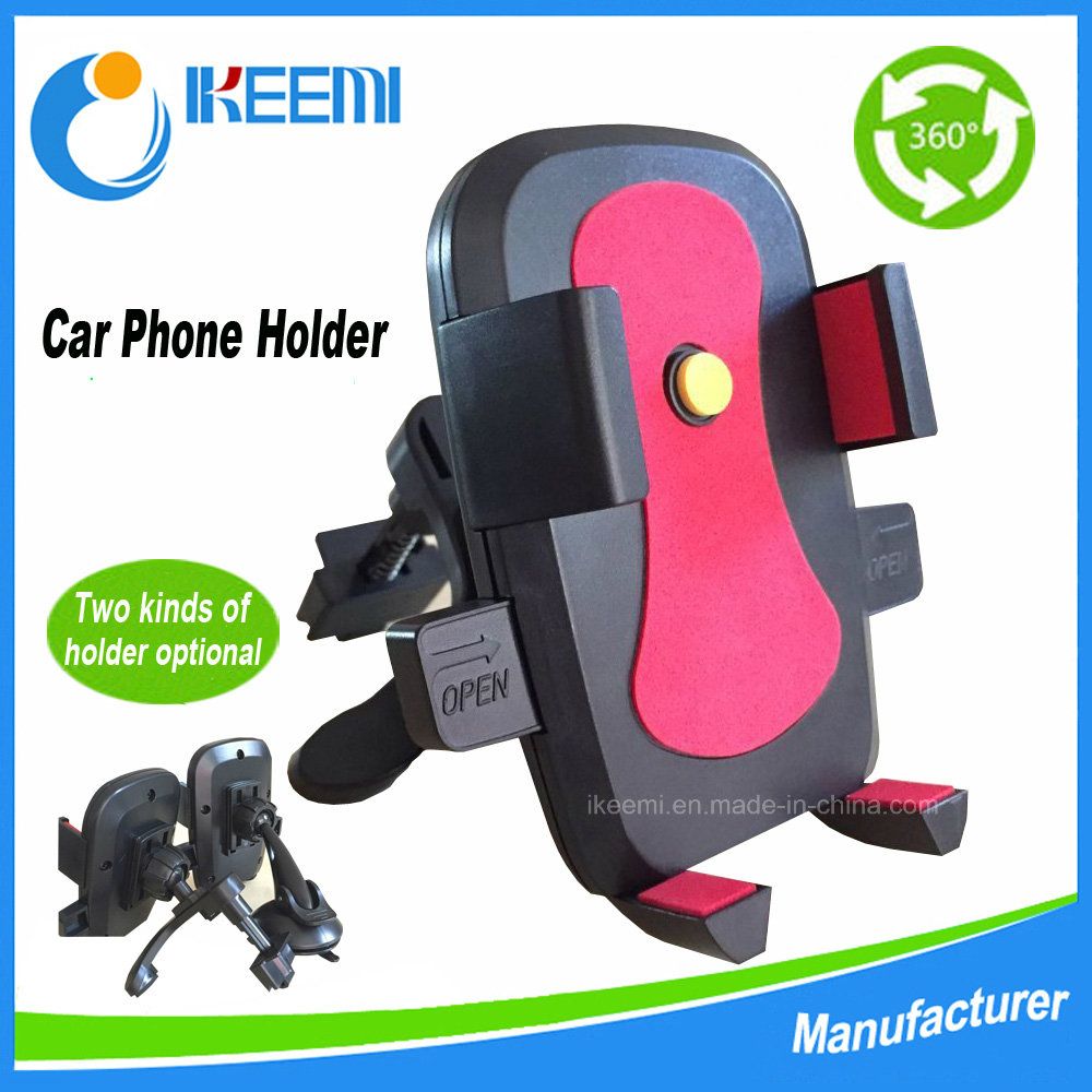 360 Degree Rotation Mobile Phone Holder, Car Phone Holder