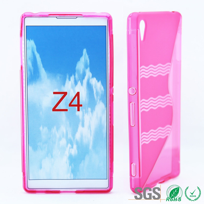 Soft S Lint TPU Case for Sony Z4