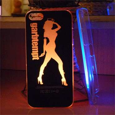 LED Flashing Case for iPhone 4 / 4G / 4s / 5