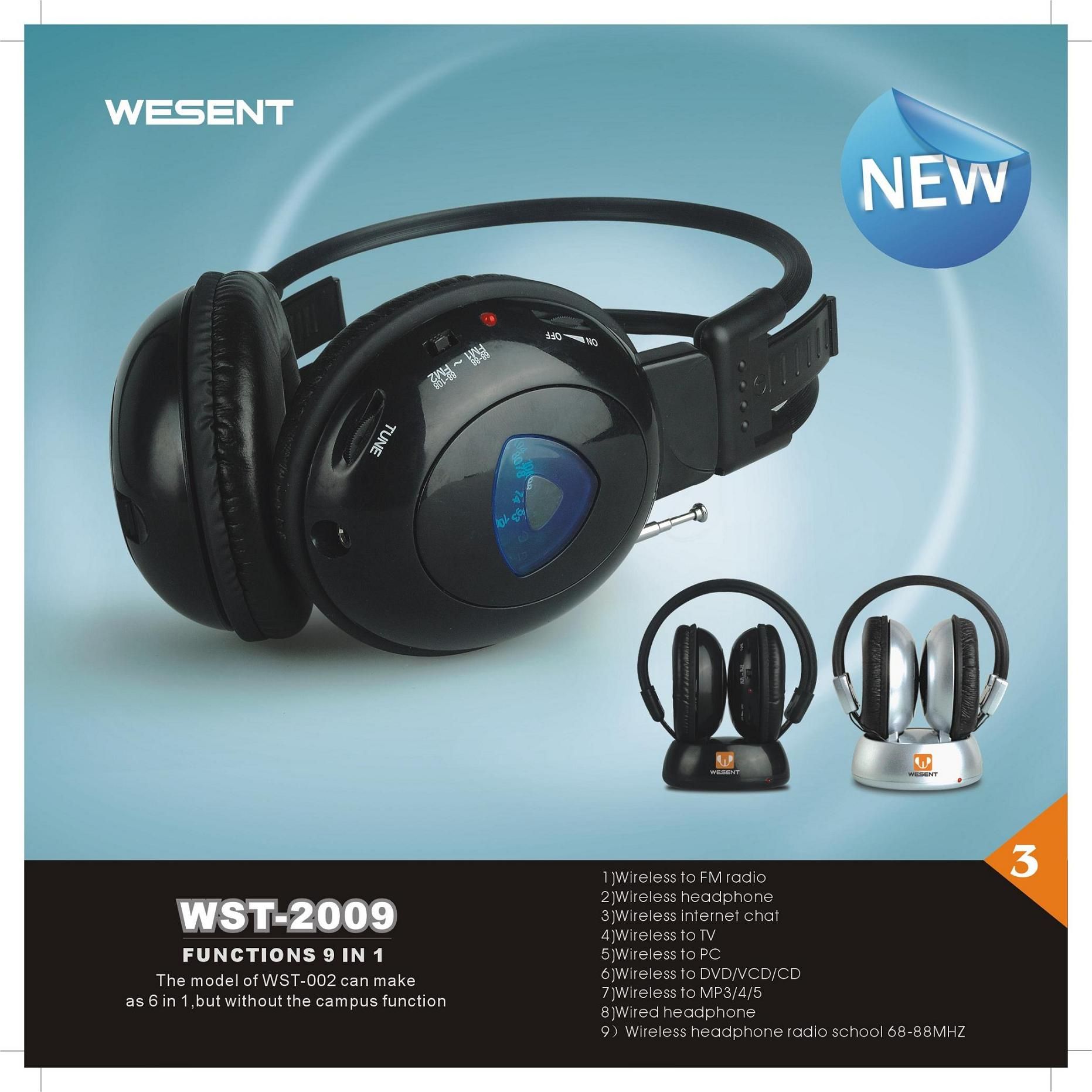 MP3 Headset (WST-2009)
