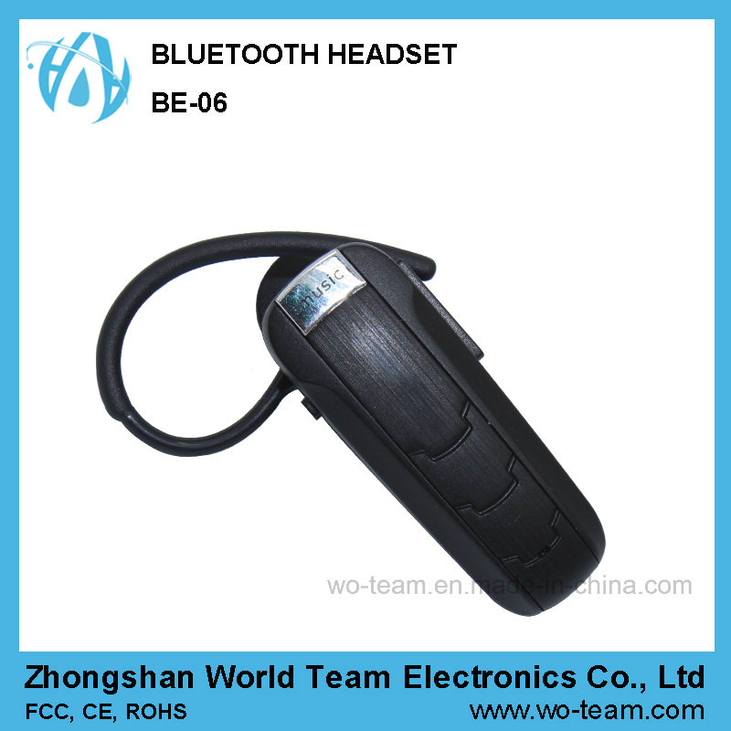 High Quality Mono Bluetooth Headset for Mobile Phone Accessories