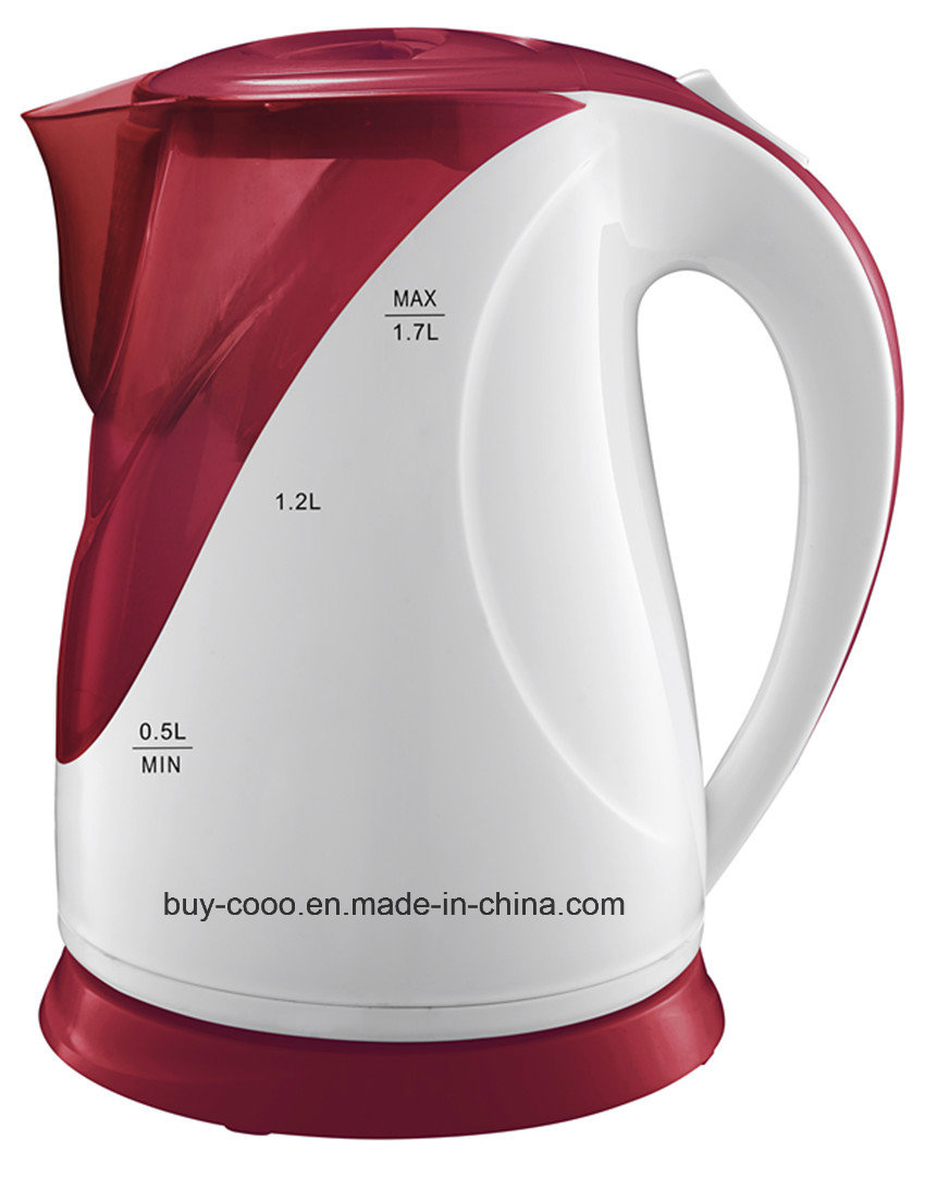 Hot Sale New Model Electric Plastic Water Kettle 1.7L