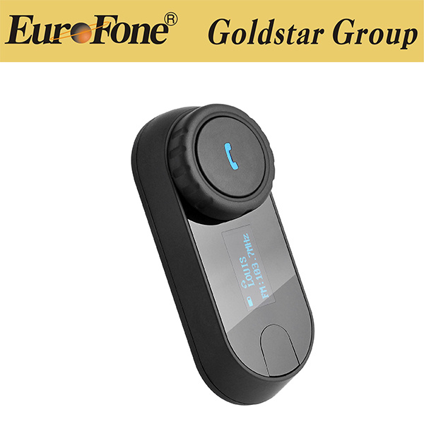 Mini Portable Media Player Bluetooth Intercom Headset for Helmet