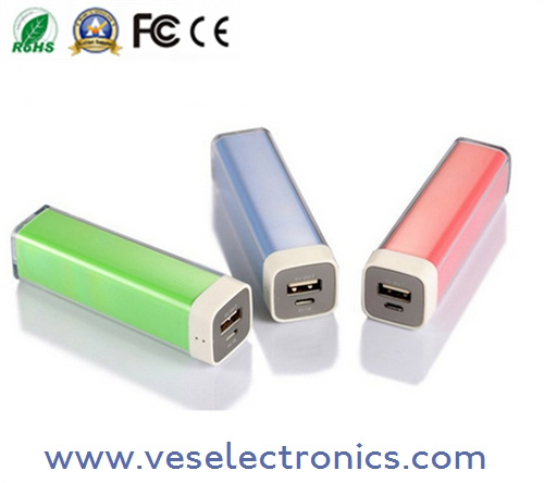 Portable Power Mobile Phone Accessories 2600mAh Power Bank