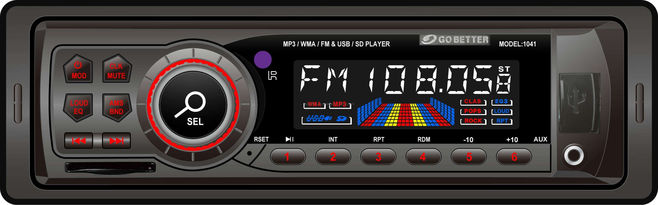 Car MP3 Player (GBT-1041)