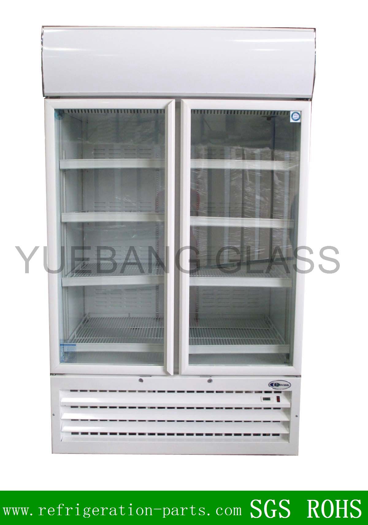 Tempered Glass Door for Beverage Refrigerator