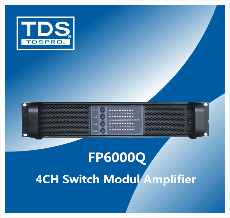 4CH Switching Power Amplifier (FP6000Q)