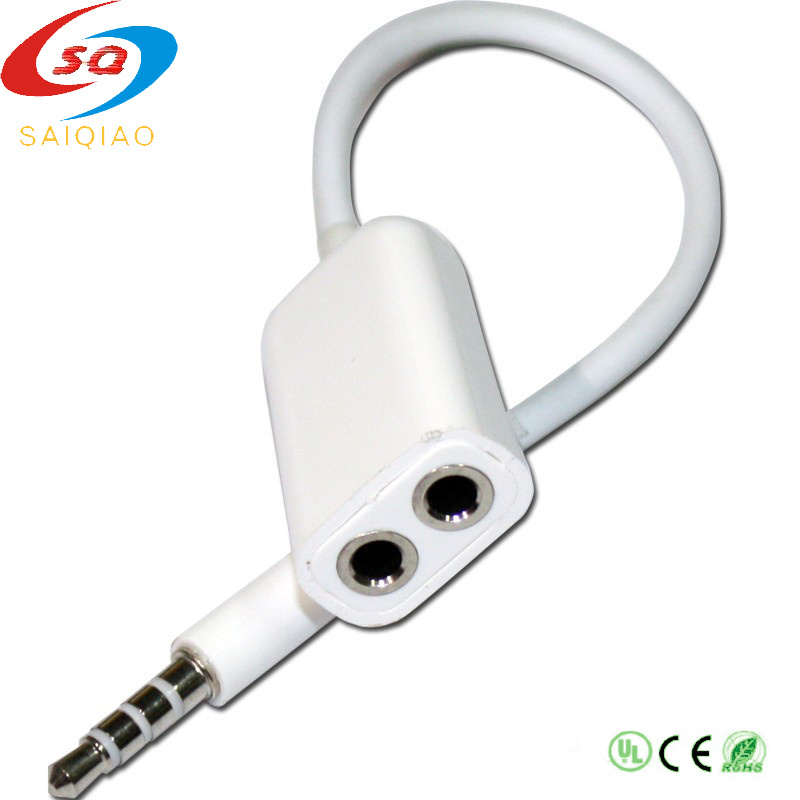 Stereo Plug Splitter Audio Adapter