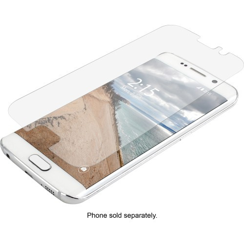 Invisibleshield Original Screen Protector for Samsung Galaxy S6 Edge Cell Phones - Clear